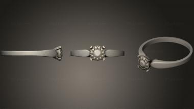 Jewelry rings Ring 156 3d model